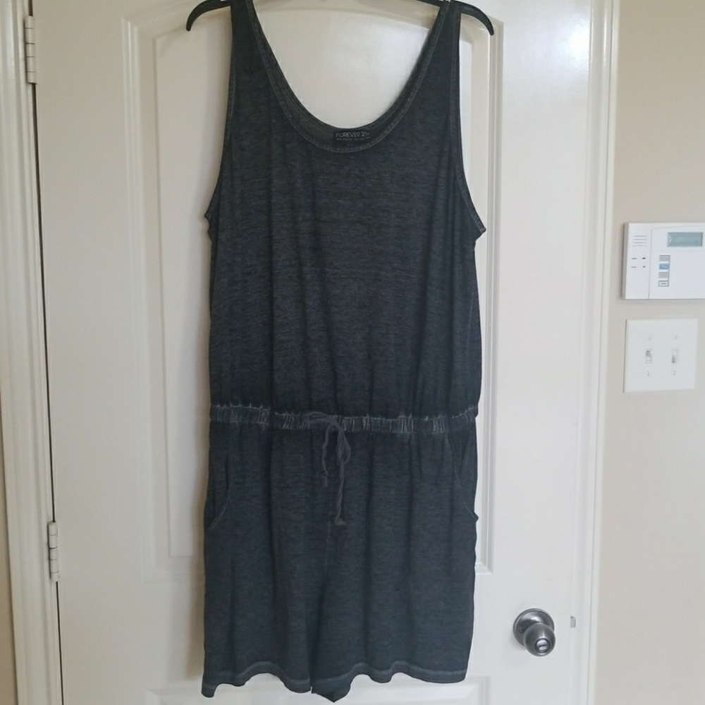 Gray Romper
